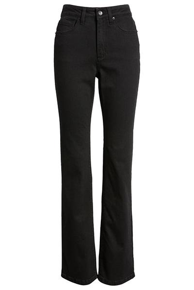 Anne Klein High Waist Bootcut Jeans | 40plusstyle.com