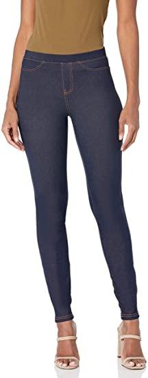 No Nonsense Stretch Denim Leggings | 40plusstyle.com