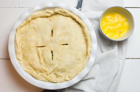 chicken pot pie with chicken backs