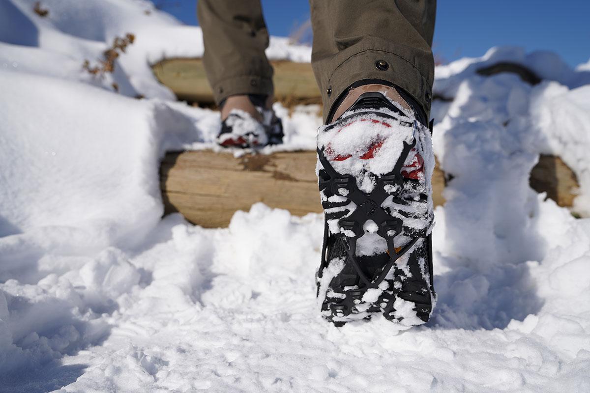 Winter traction devices (hiking in Boulder)_0