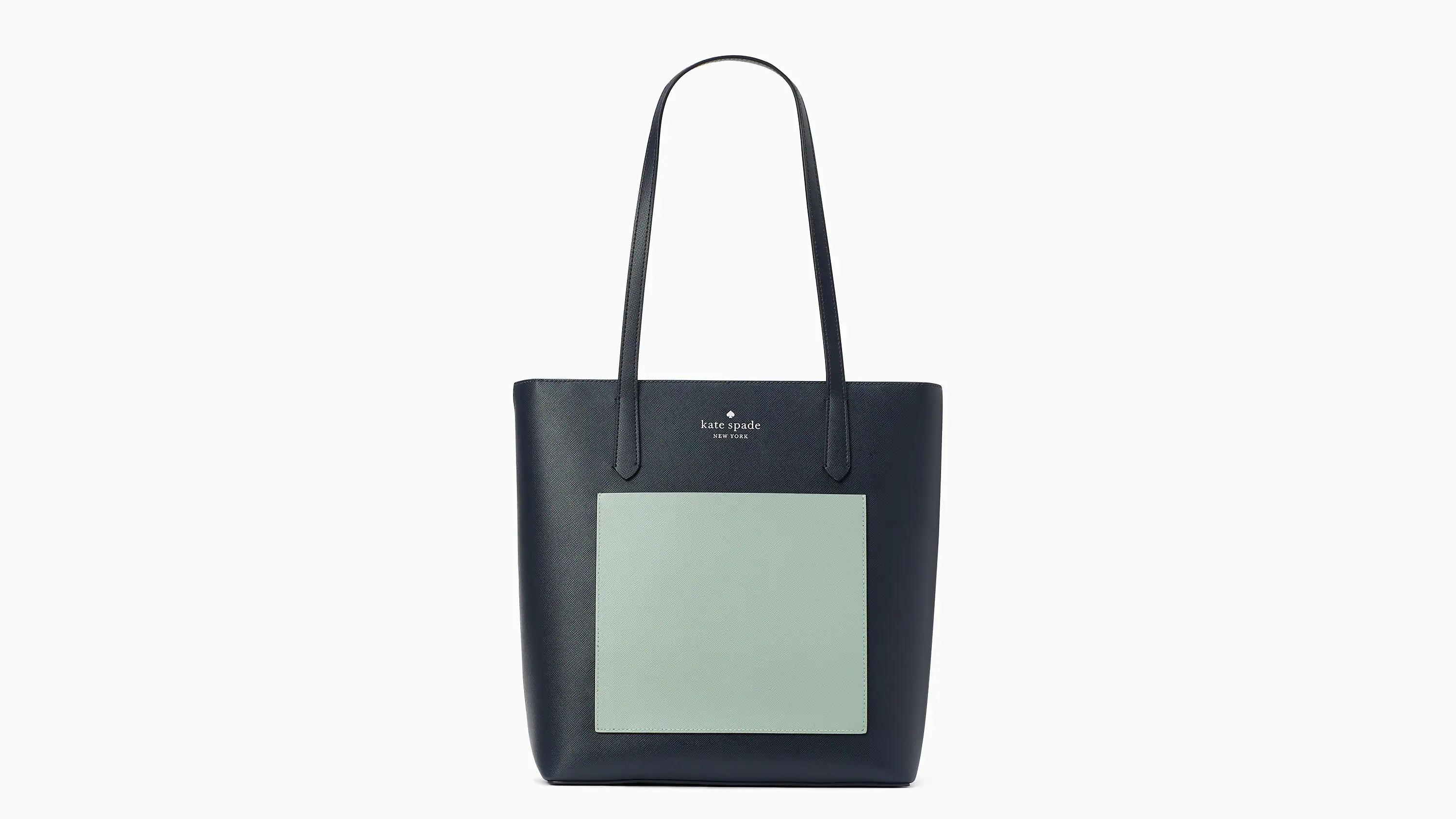 The Daily Tote by Kate Spade looks sleek, but is roomy enough to hold whatever you need to get through the day. (surprise.katespade.com).