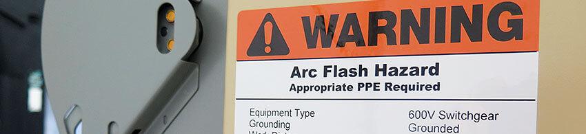 How are arc flash boundaries determined?