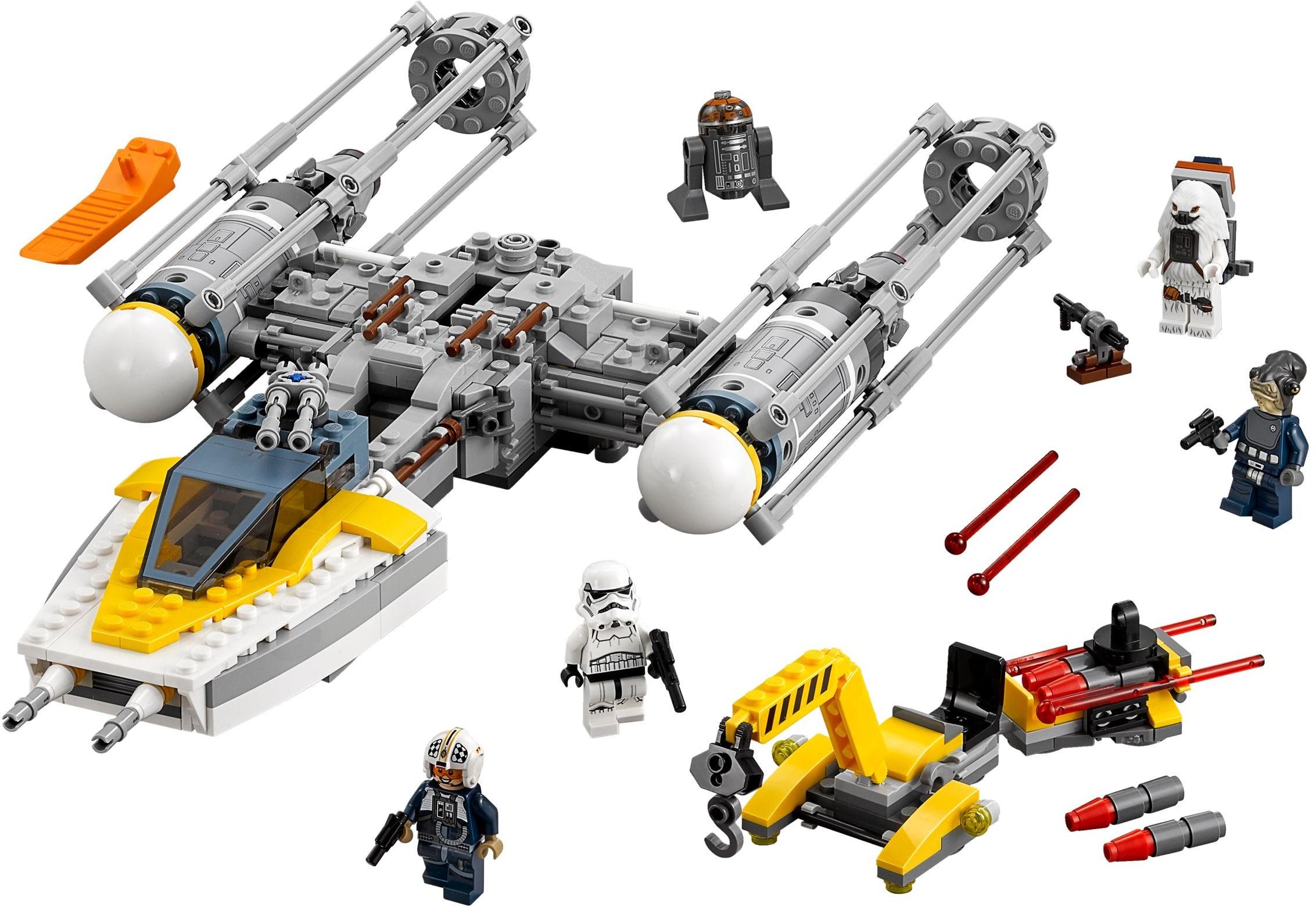 Minifigure-scale Star Wars Vehicles