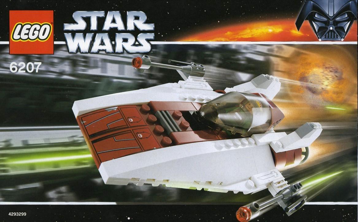 Minifigure-scale Star Wars Vehicles