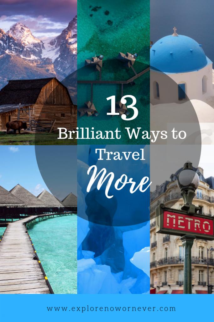 Wondering how to afford travel so you can travel more? Do what expert travel bloggers do! Click here to read their top 13 brilliant travel hacks and learn how you can see MORE of the world for LESS. #howtoaffordtravel #howtoaffordtraveling #howtoaffordtraveltips #travelmoreforless #howtotravelmore #howtotravelmoretips #howtotravelmorebudget