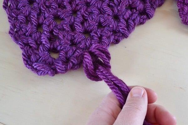 Make a gorgeous afghan with only the double crochet stitch in only 6 hours. The 6 hour afghan!