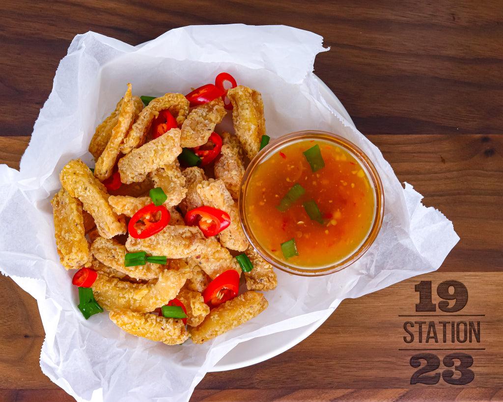 Restaurant Style Air Fried Calamari | Gluten Free PF Chang’s Salt and Pepper Calamari Copycat Recipe