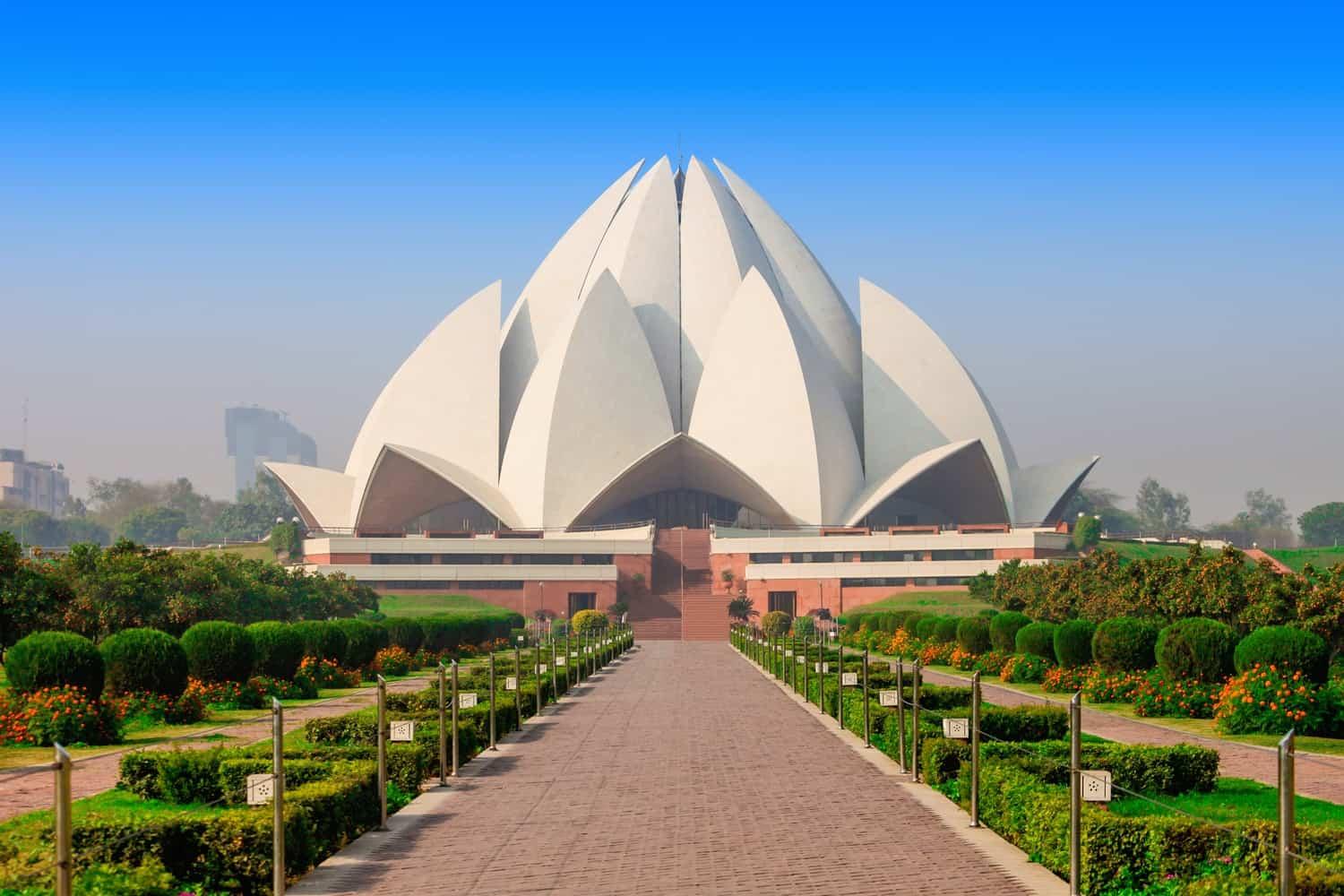 lotus temple in delhi