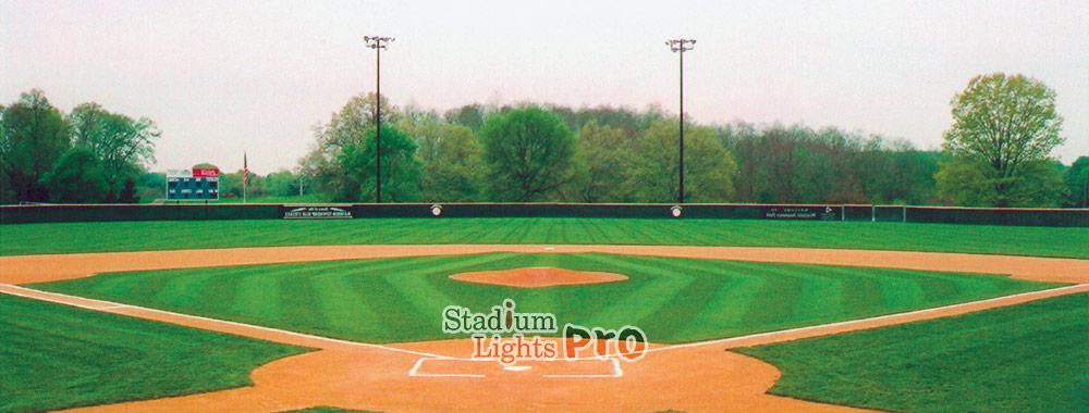 scoreboard of baseball stadium