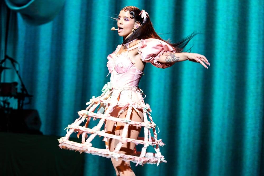 melanie martinez arriving for an event