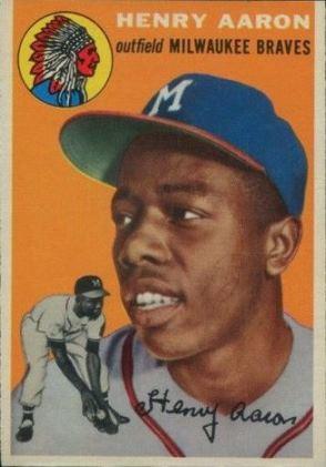 1954 Topps Hank Aaron Rookie