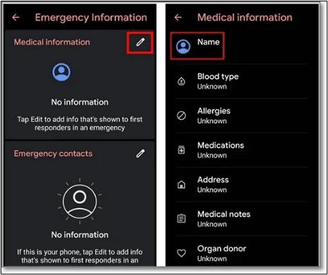 Motorola phone emergency call