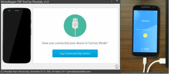 Motoreaper: I have connected my device