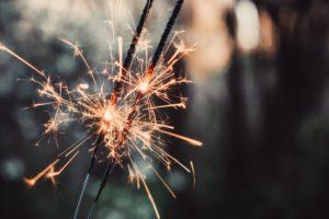 fireworks and thunderstorms