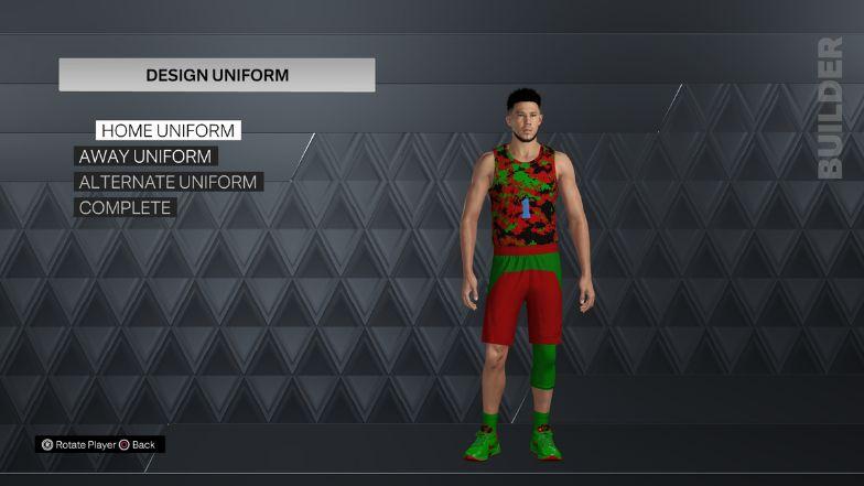 MyTEAM Uniform Designed