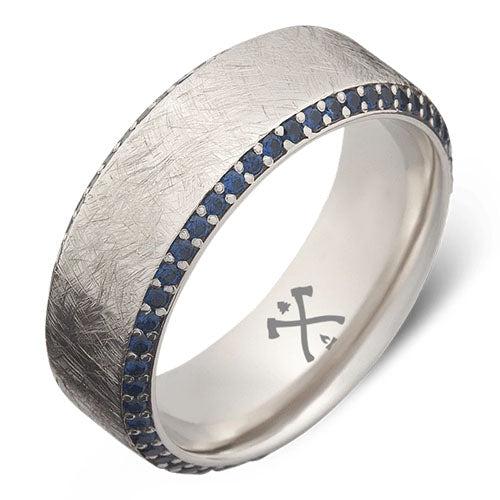 ManlyBands’ The Moby 14k White Gold