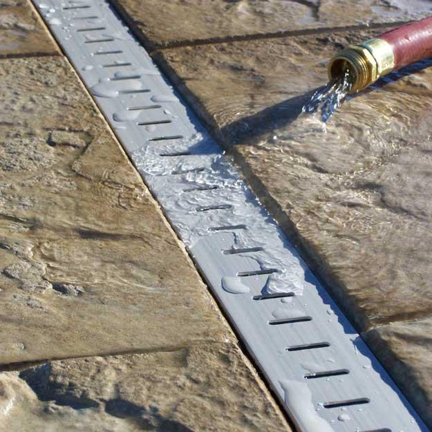 clean pool deck drain