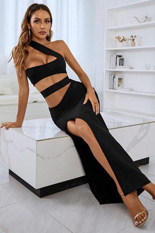 Black Cocktail Sexy Dress