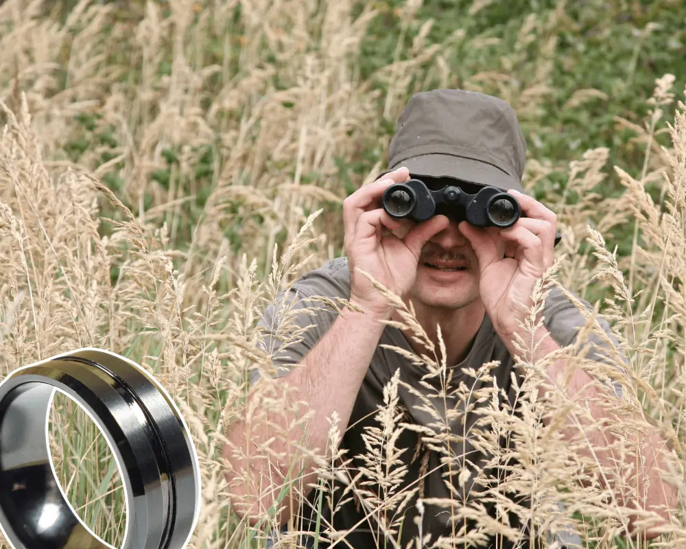 how to find a tungsten ring in grass