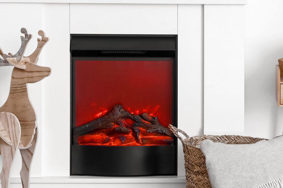 Modern frame for electric fireplace