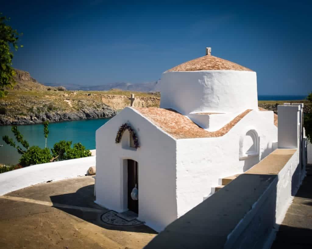 Greece - Rhodes - Lindos Church