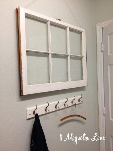 window in laundry room