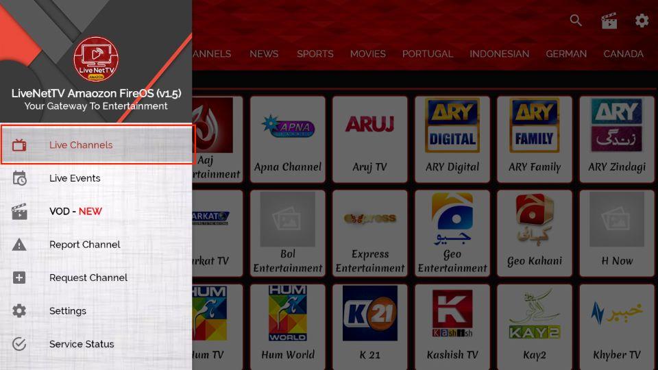 connect button for expressvpn on firestick