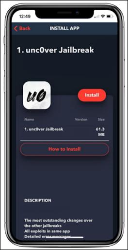 install the unc0ver app