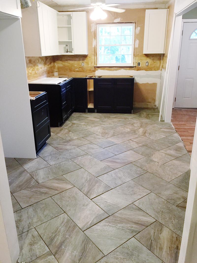 Pedraza Kitchen Tile Herringbone - Bower Power