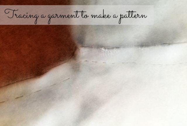 make a pattern from a favorite garment