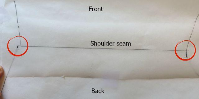 Trace off a garment 11