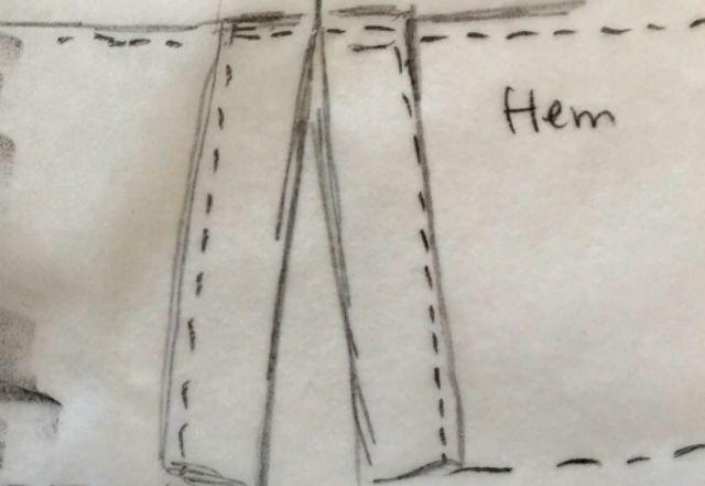 Trace off a garment 5