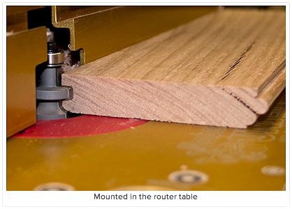 router bits for tongue and groove flooring