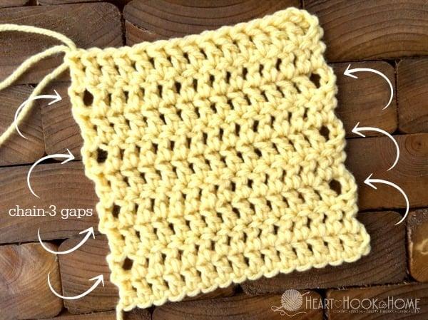 How to Avoid Gaps when Crocheting Edges