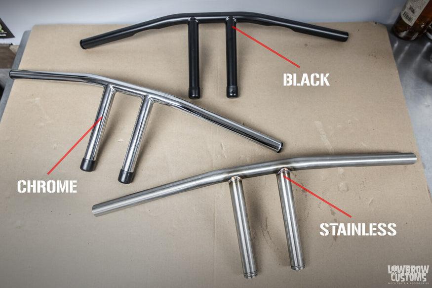 Handlebars For Outsiders Finishes and Coatings of Motorcycle Handlebars