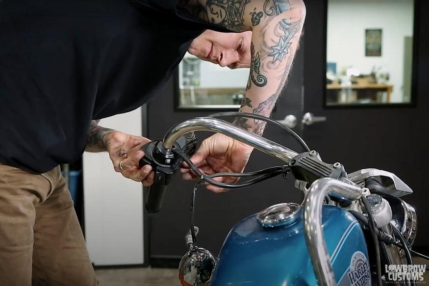How to Install Your New Motorcycle Handlebars - Remove Your Grips