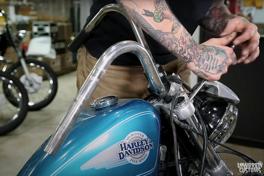 How to Install Your New Motorcycle Handlebars - Loosen the Risers