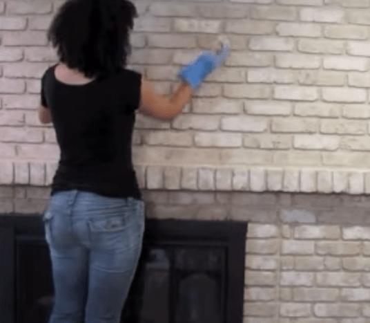 fireplace painting