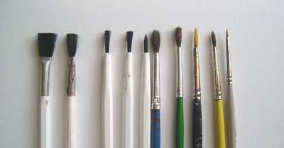 paint brush assortment