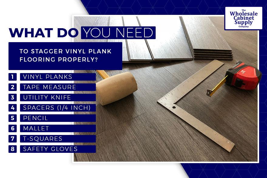 What Do You Need to Stagger Vinyl Plank Flooring Properly?