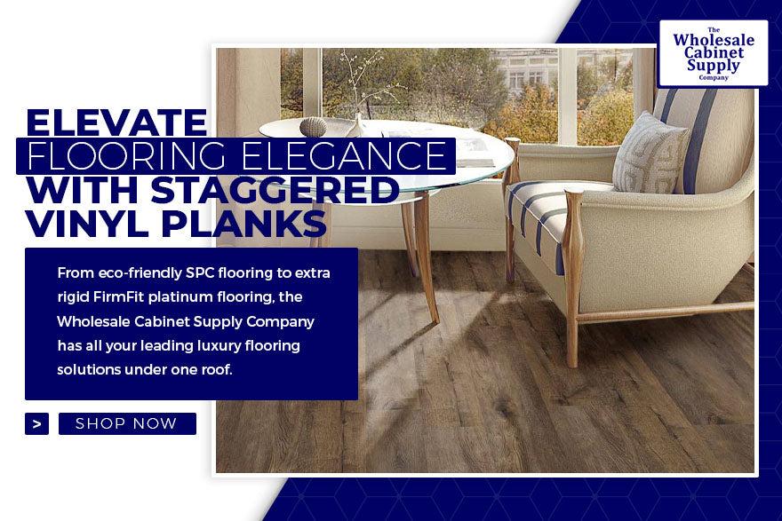 Elevate Flooring Elegance With Staggered Vinyl Planks