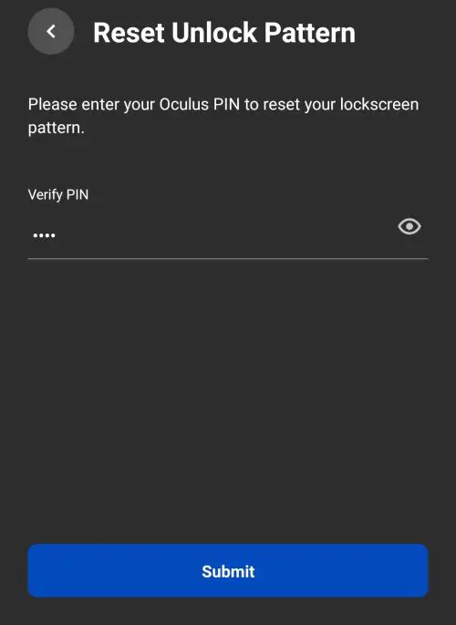 Reset Quest 2 Unlock Pattern