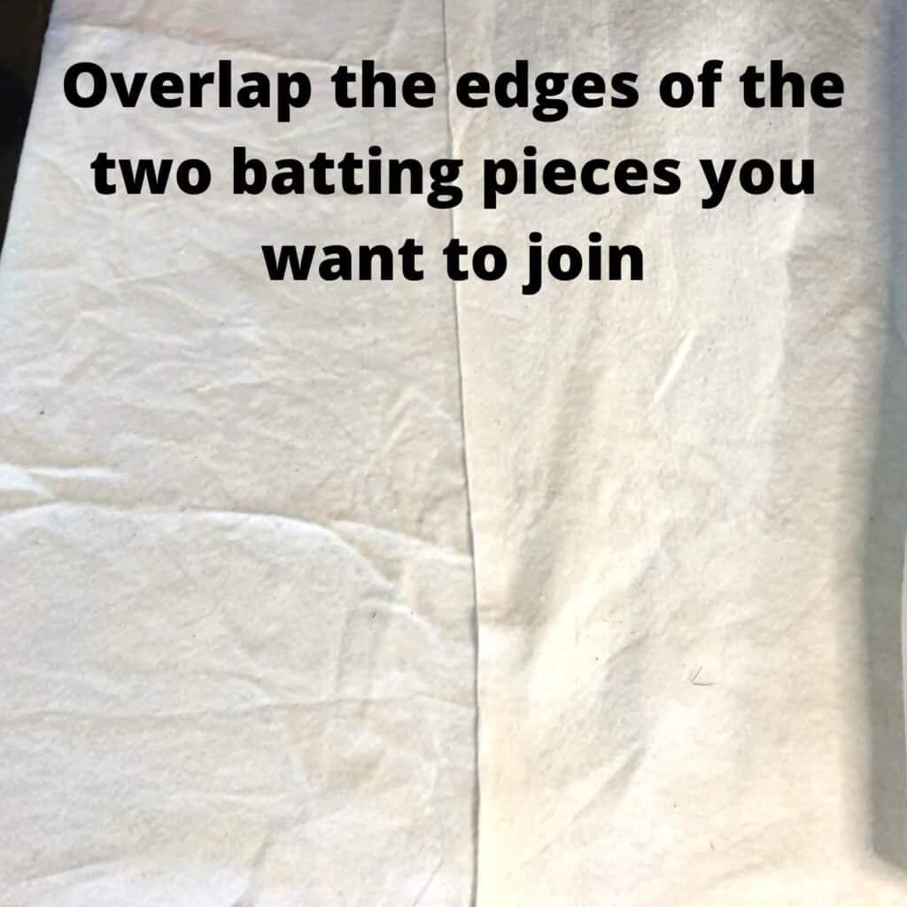 join batting scraps