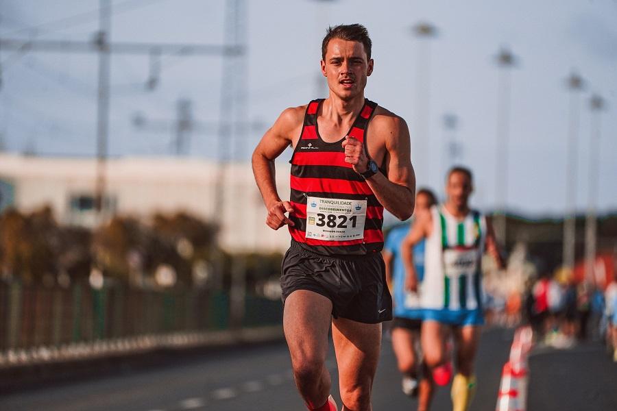 half marathon runner