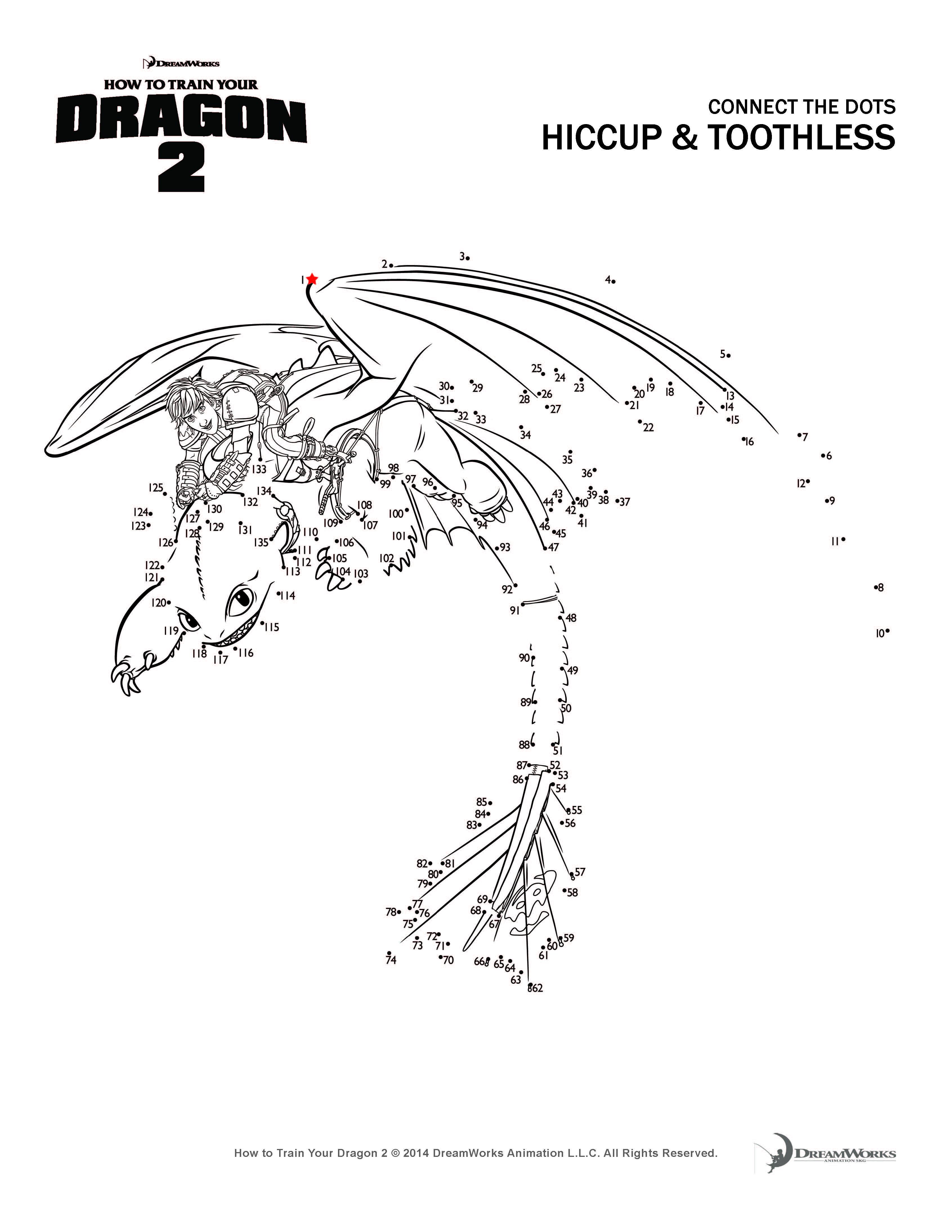 How to train your dragon 2 Astrid coloring pages