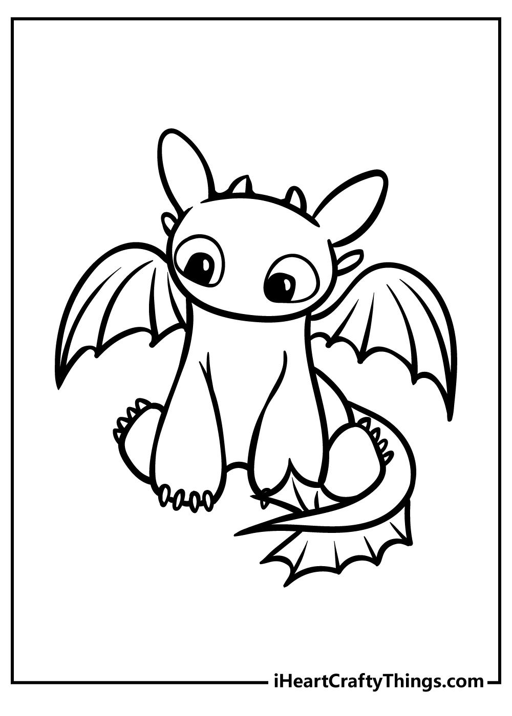 How To Train Your Dragon Coloring Pages free pdf download