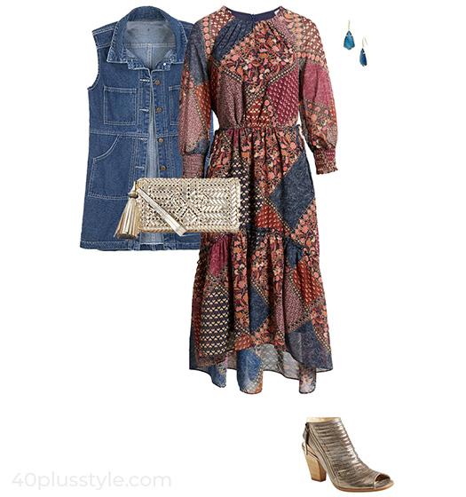 Bohemian chic | 40plusstyle.com