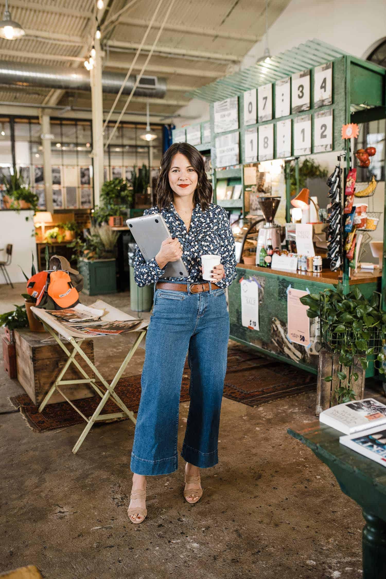 Styling Wide-Leg Crop Jeans Three Ways
